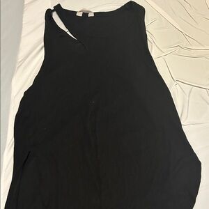 Alo Black Cutout Tank Size S